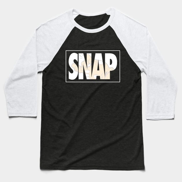 Snap Comic Baseball T-Shirt by Olipop